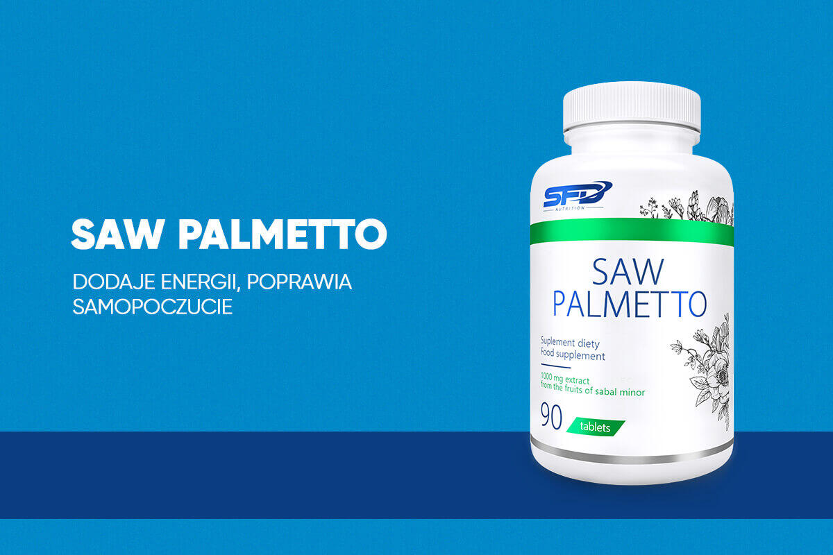 Suplement dla mężczyzn SAW PALMETTO 90 tabletek 2/2