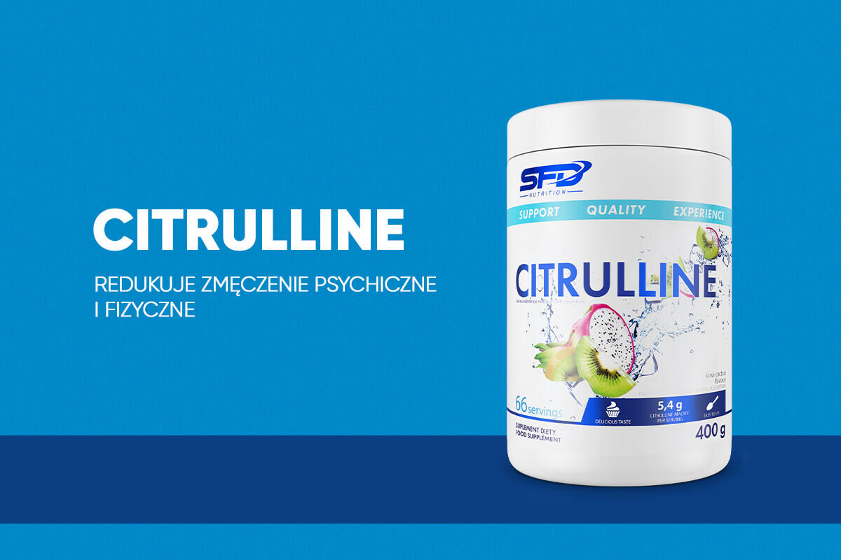 Przed treningiem CITRULLINE 400g Cytryna 2/3
