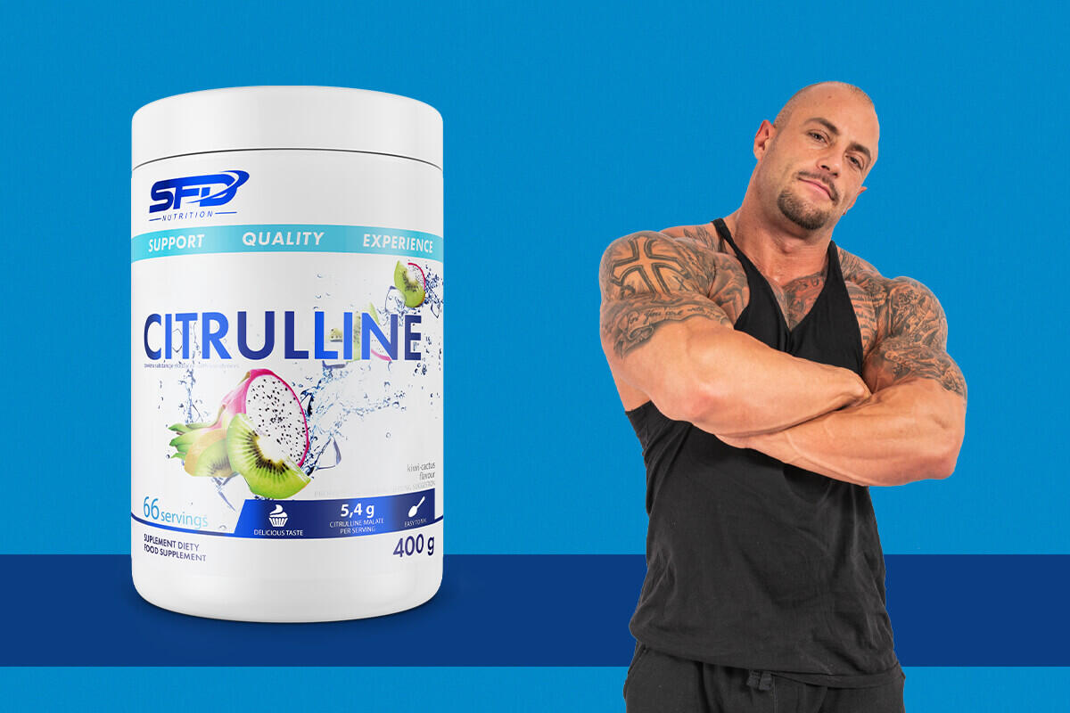 Przed treningiem CITRULLINE 400g Cytryna 3/3