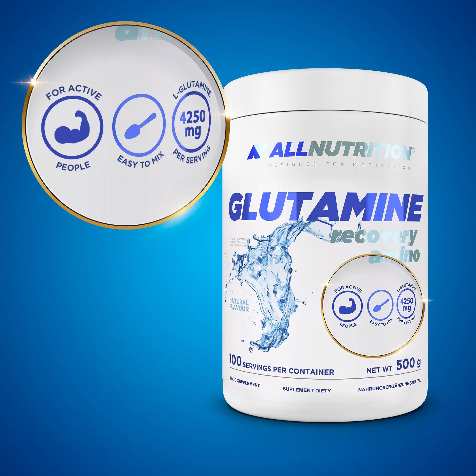 Allnutrition Glutamine Recovery Amino 500g Unflavoured 2/2