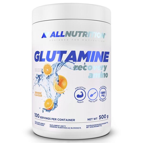 Allnutrition Glutamine Recovery Amino 500g lemon