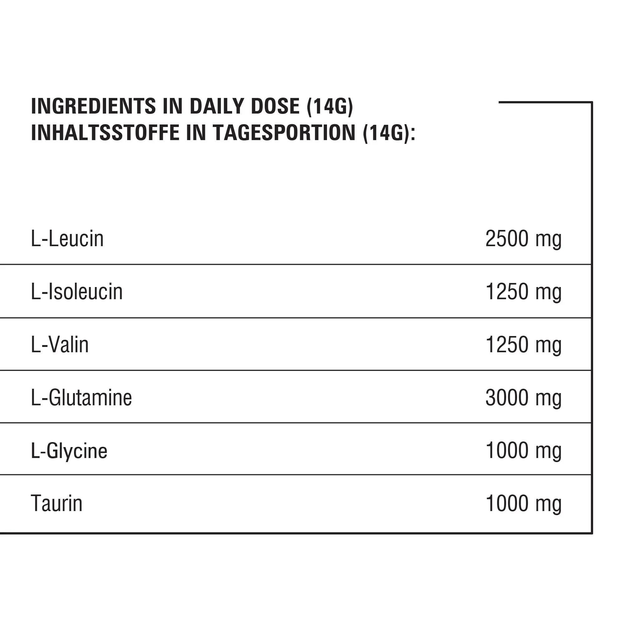 BLADE 100% BCAA Powder 500g Pomarańcza 4/4