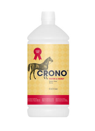 Supplément naturel de haute bioactivité CRONO® Motion&Energy per chevaux.