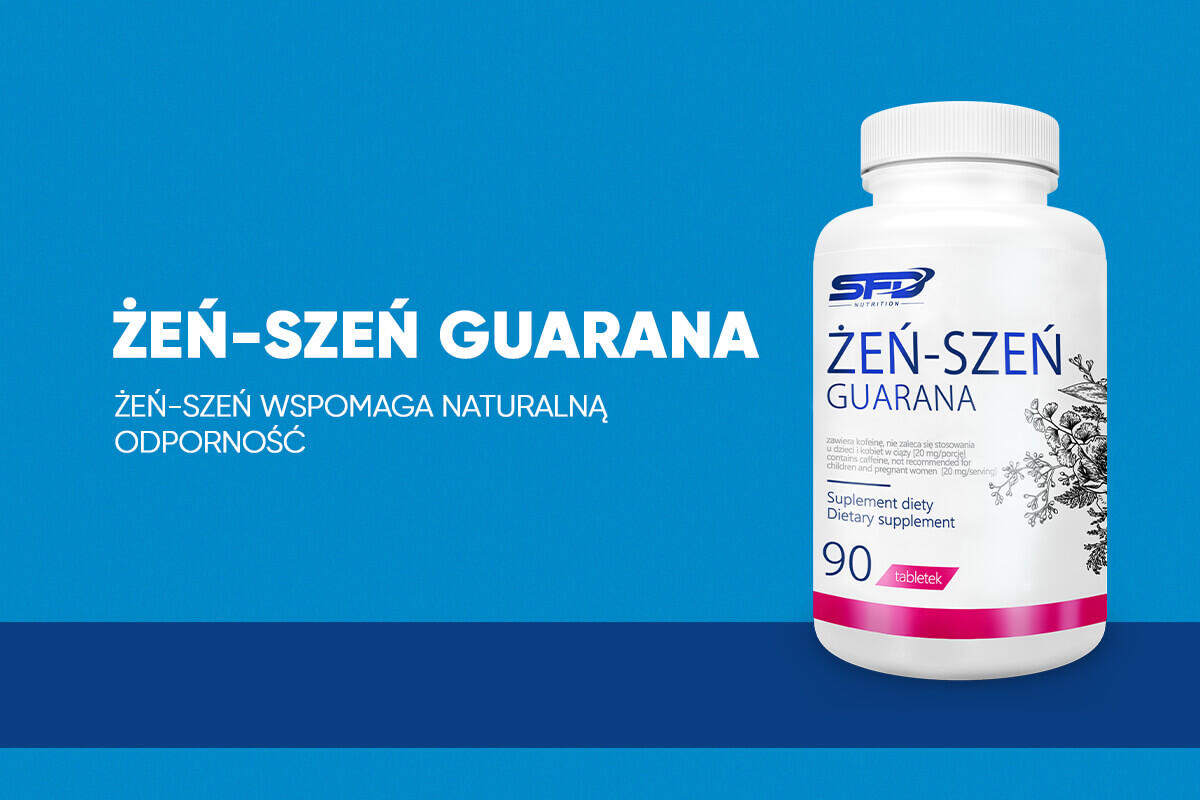 Energia i koncentracja ŻEŃ-SZEŃ GUARANA 90 tabletek 2/2