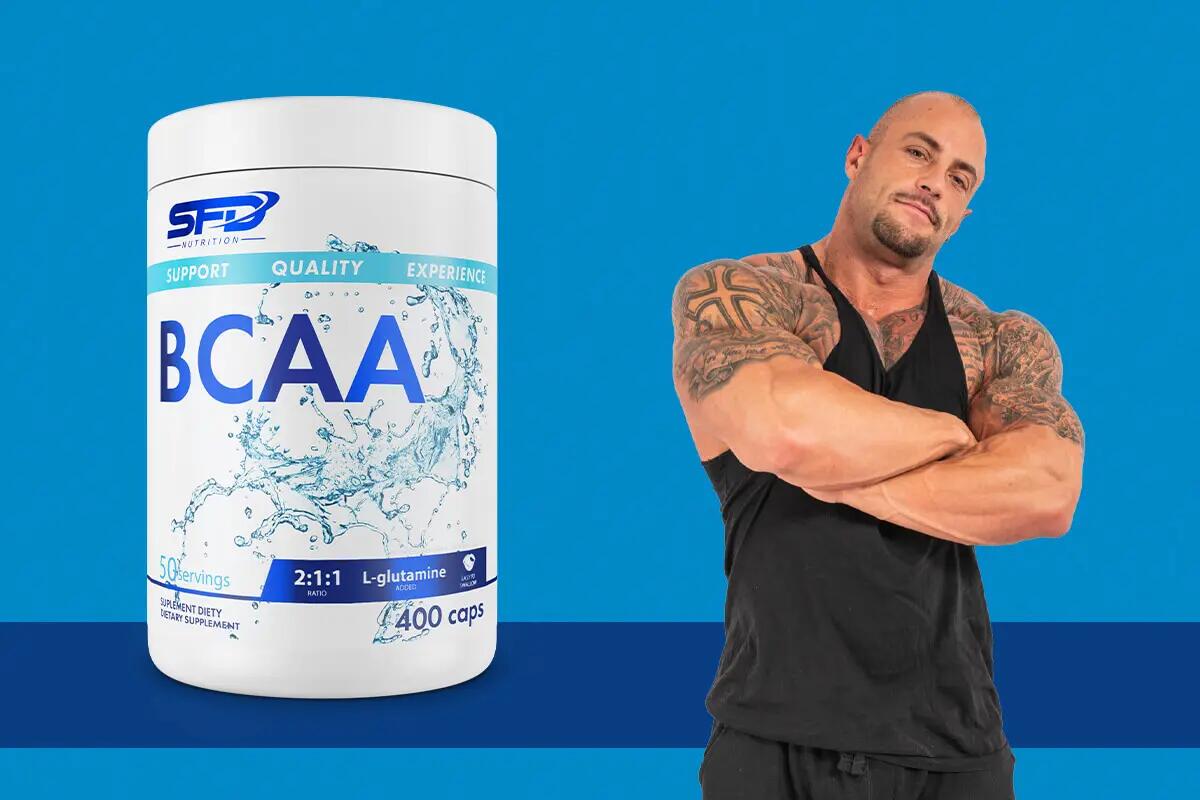 Aminokwasy BCAA 400 kapsułek 3/3