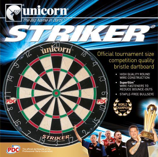 Unicorn Striker Dartboard 2/4