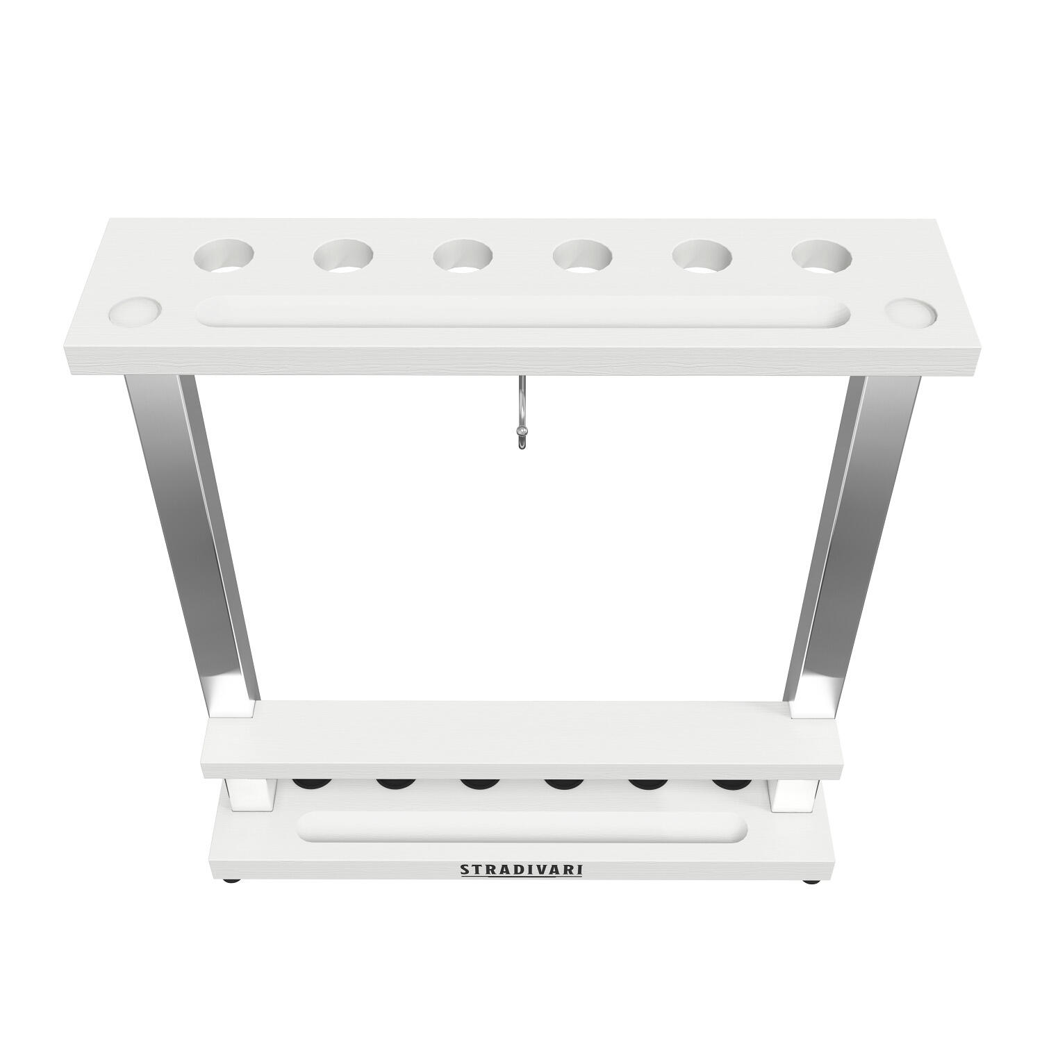 Pool Cue Stand Francesca White Billard / Poolbillard Unisex 5/6