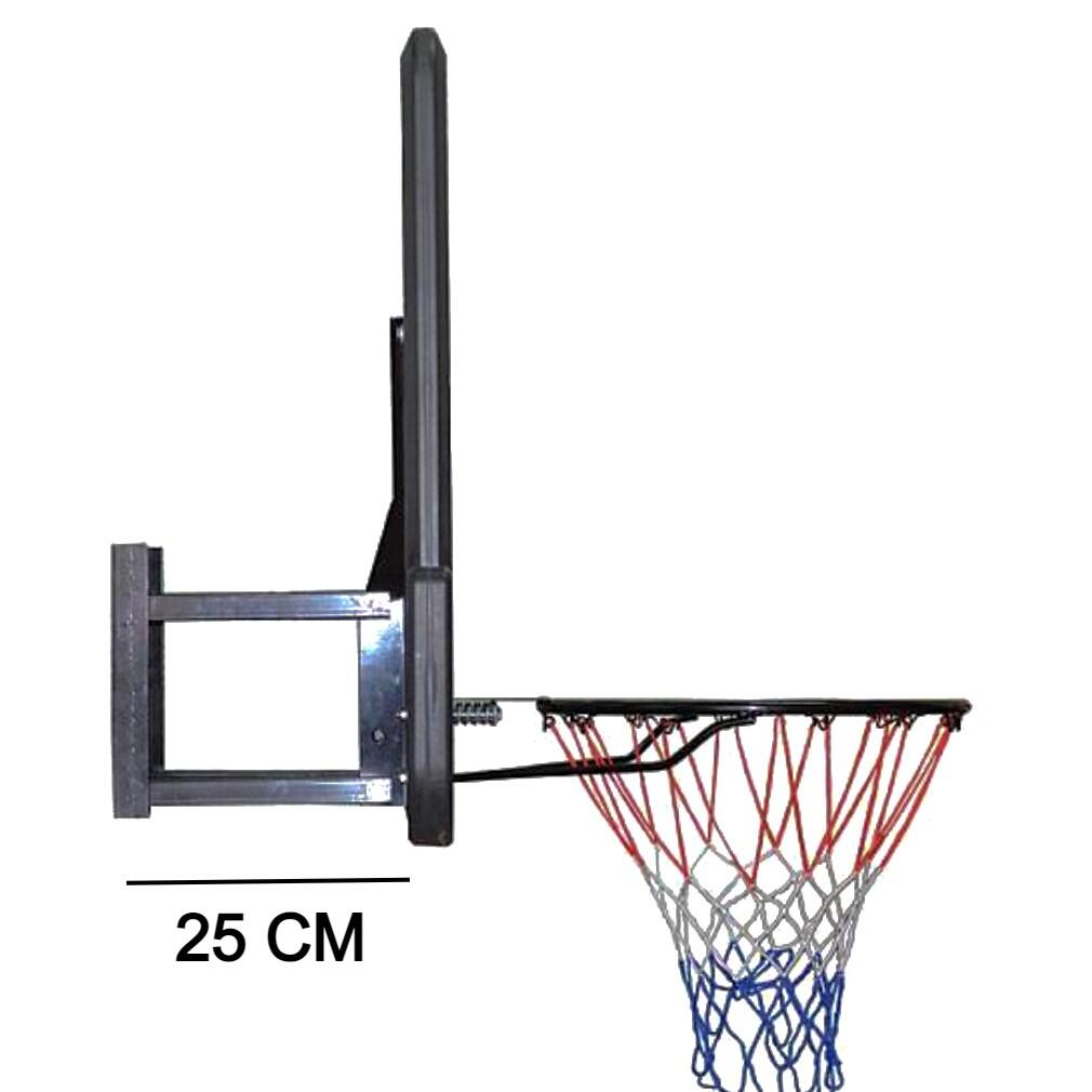 Set Tablero Baloncesto Moxen Swish 110x75 cm con soporte 4/7