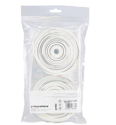 3 pack of multicolour tecnifibre contact pro overgrips