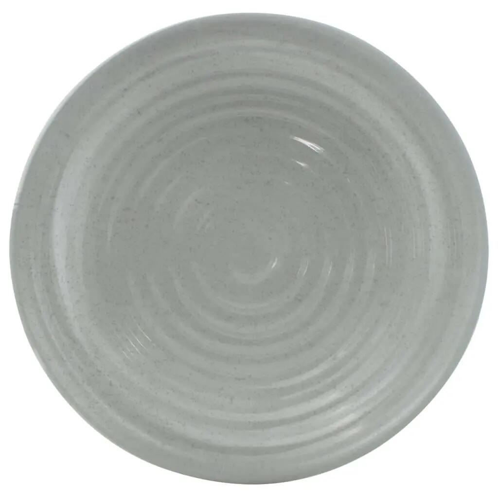 Eurotrail Ensemble de vaisselle Altea 16 pcs Mélamine Gris 4/5