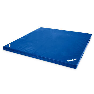 Landematte Weichmattenauflage 200x200x10 cm Leichtathletik Unisex Blau