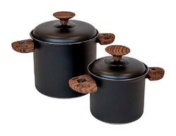 Bo-Camp - Industrial - Batterie de cuisine - Hading compact 2 - 2 Pièces - RVS