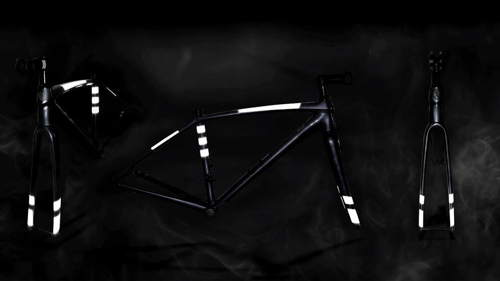 FRAME FLASH 2.0 | Reflectores para bicicleta alimentados por movimiento – Azul 5/5