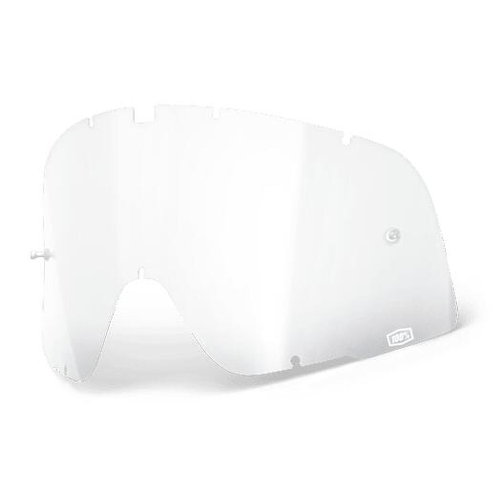 100% - Lentille Courbe Barstow - Claire - Verre De Lunettes - Incolore - Taille Unique - Decathlon