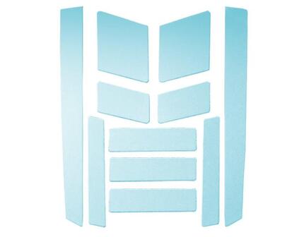 FRAME FLASH 2.0 | Réflecteurs vélo – Noir/Arc-en-ciel