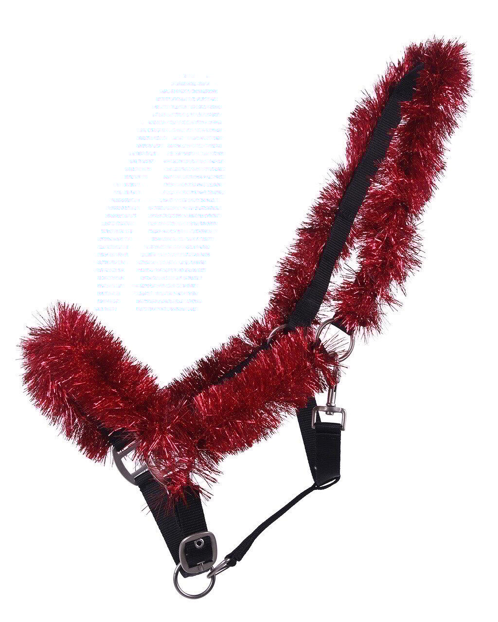 QHP QHP Halster Kerstslinger - Rood (Shetland)