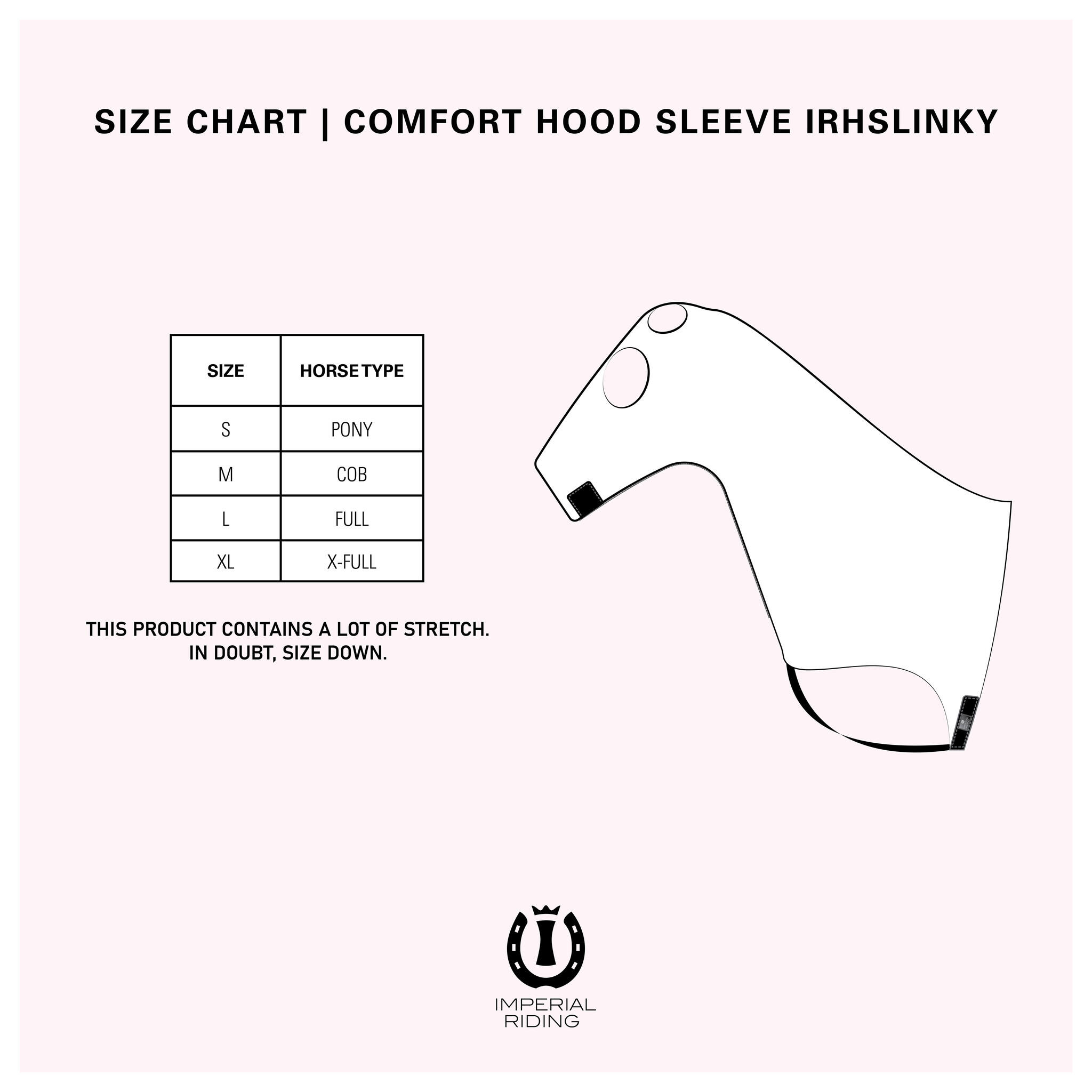 Imperial Riding Comfort Hood Sleeve Slinky - Zwart 2/3