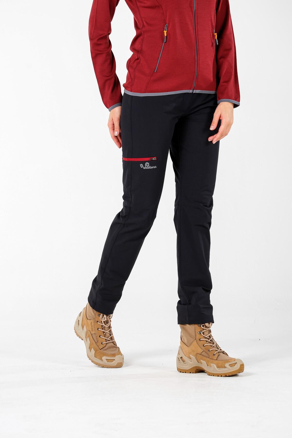 Spodnie trekkingowe damskie Woolona Comfort Merino 2/4