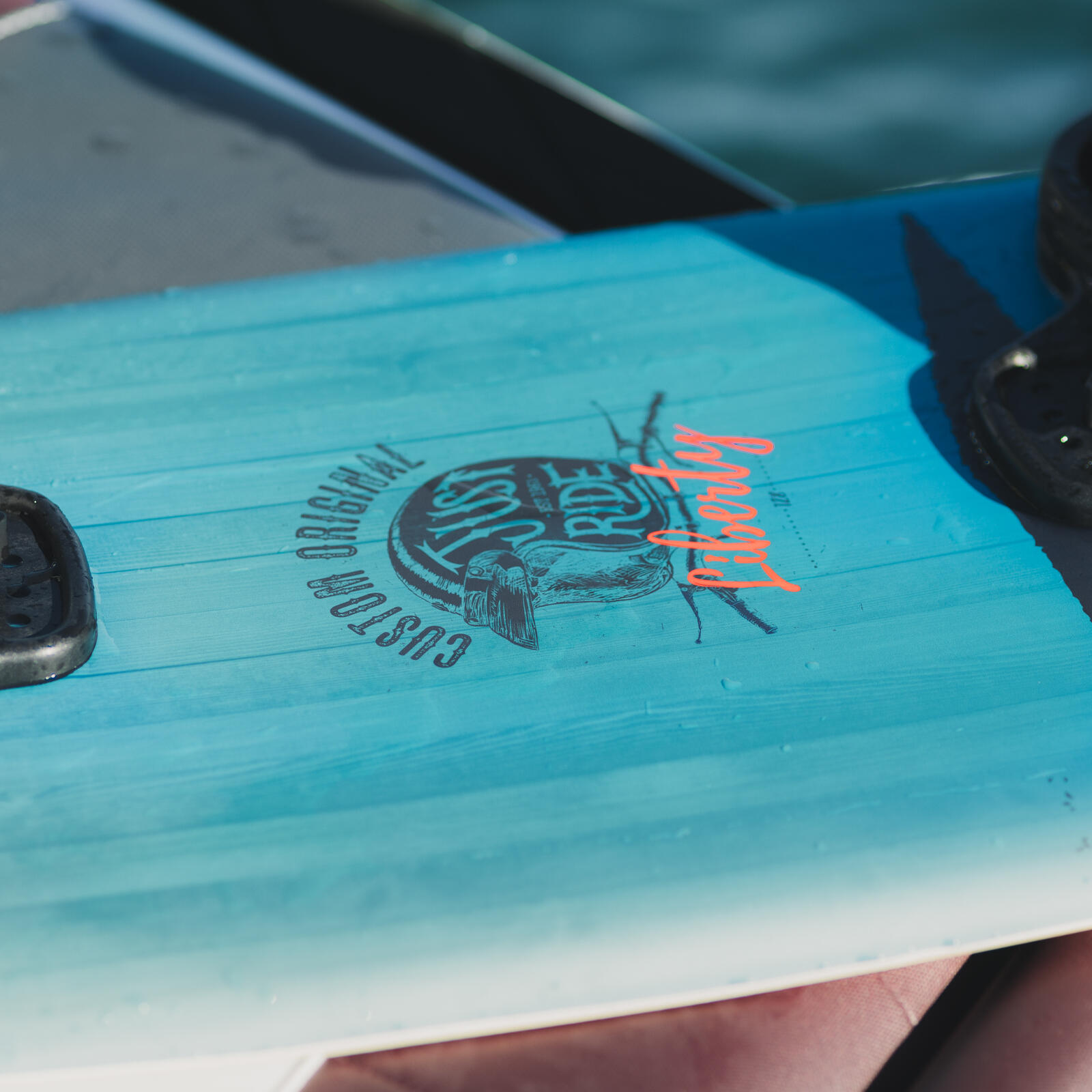 Wakeboard Set Liberty 128 cm mit Duro Bindung Boot & Seilbahn Kinder 5/6