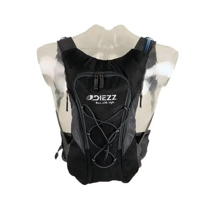 SAC 10L DIEZZ HYDRATATION BIKE-MOUNTAIN BLACK GUNMETAL.