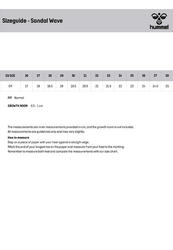 Fermeture Velcro Sandale Sandal Wave Enfant HUMMEL