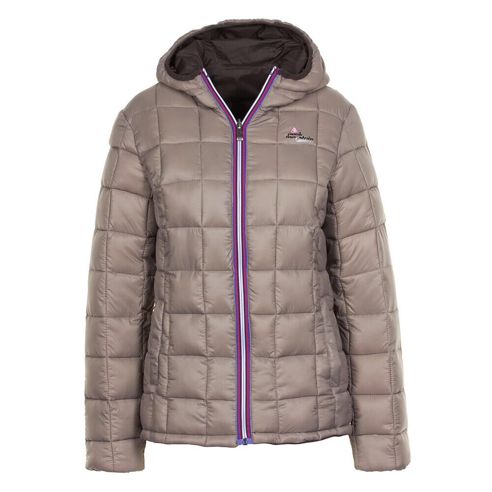 Peak Mountain - Seconde Vie - Doudoune De Ski Reversible Femme Peak Mountain Awa - Doudoune Synthétique - Beige|marron - 42 M/l - Decathlon