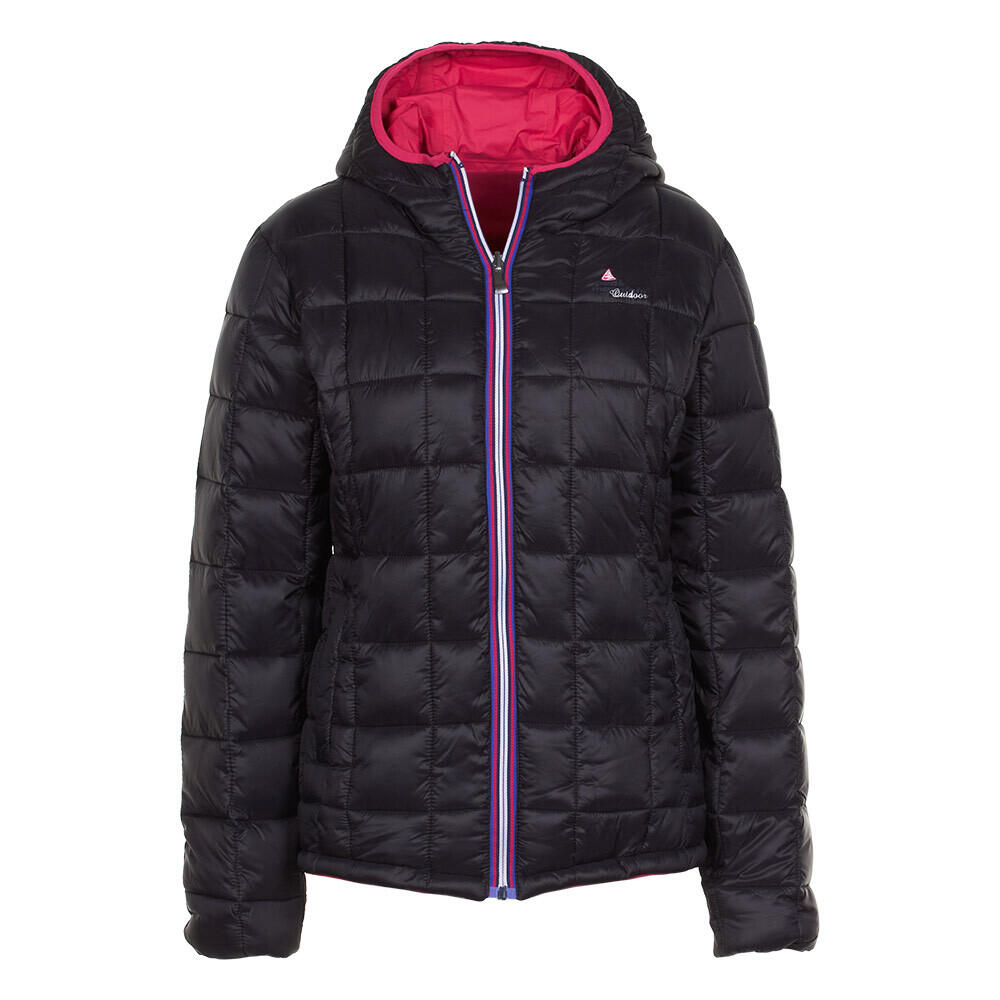Reversible ski jacket for women Peak Mountain Awa