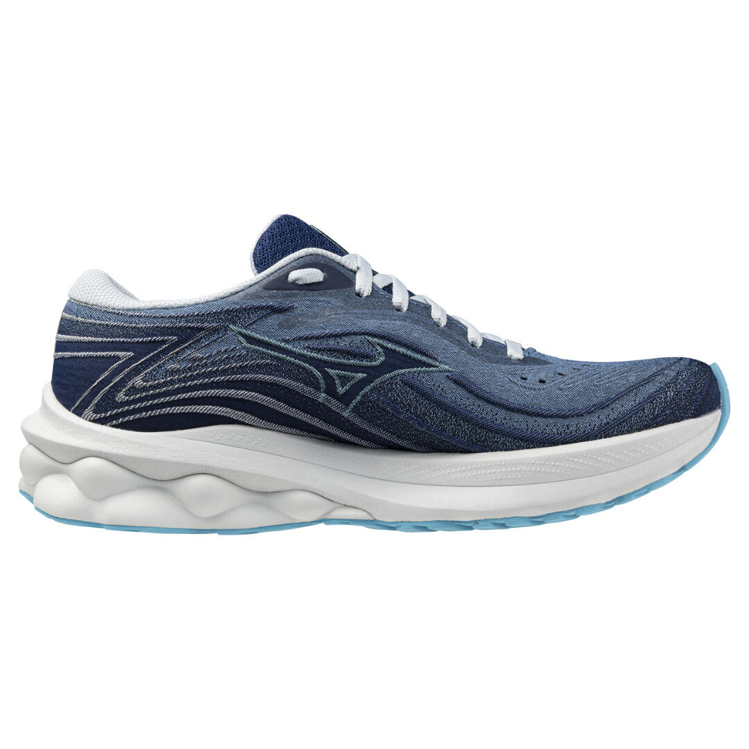 Hardloopschoenen Vrouw Mizuno Wave Skyrise 5 Blauw 6/6