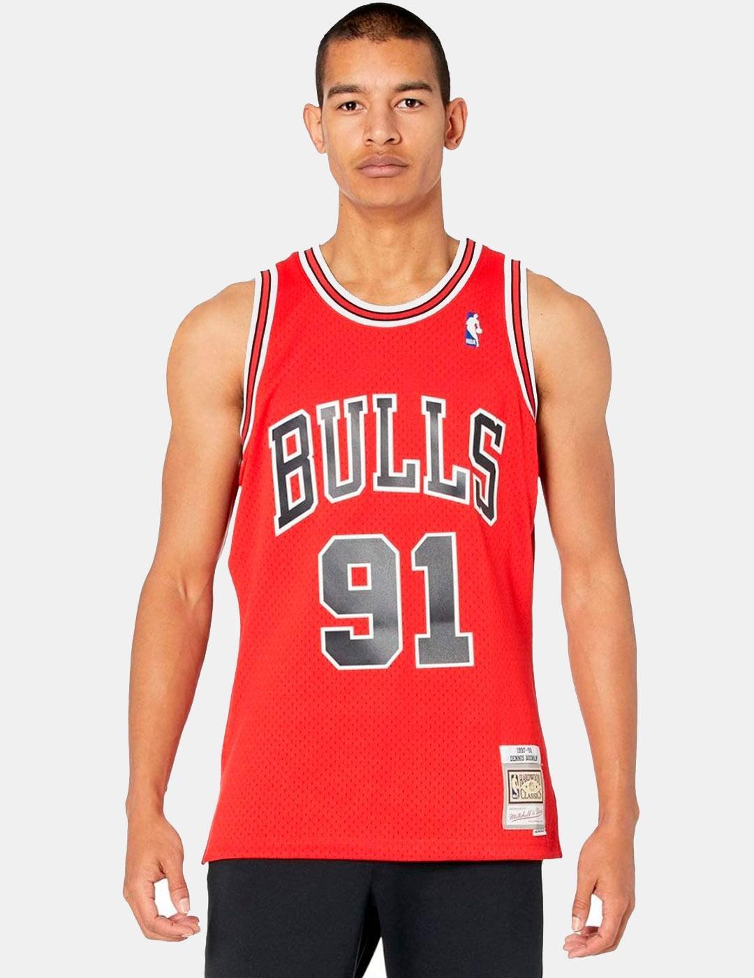 MITCHELL & NESS Chicago Bulls NBA Jersey Dennis Rodman