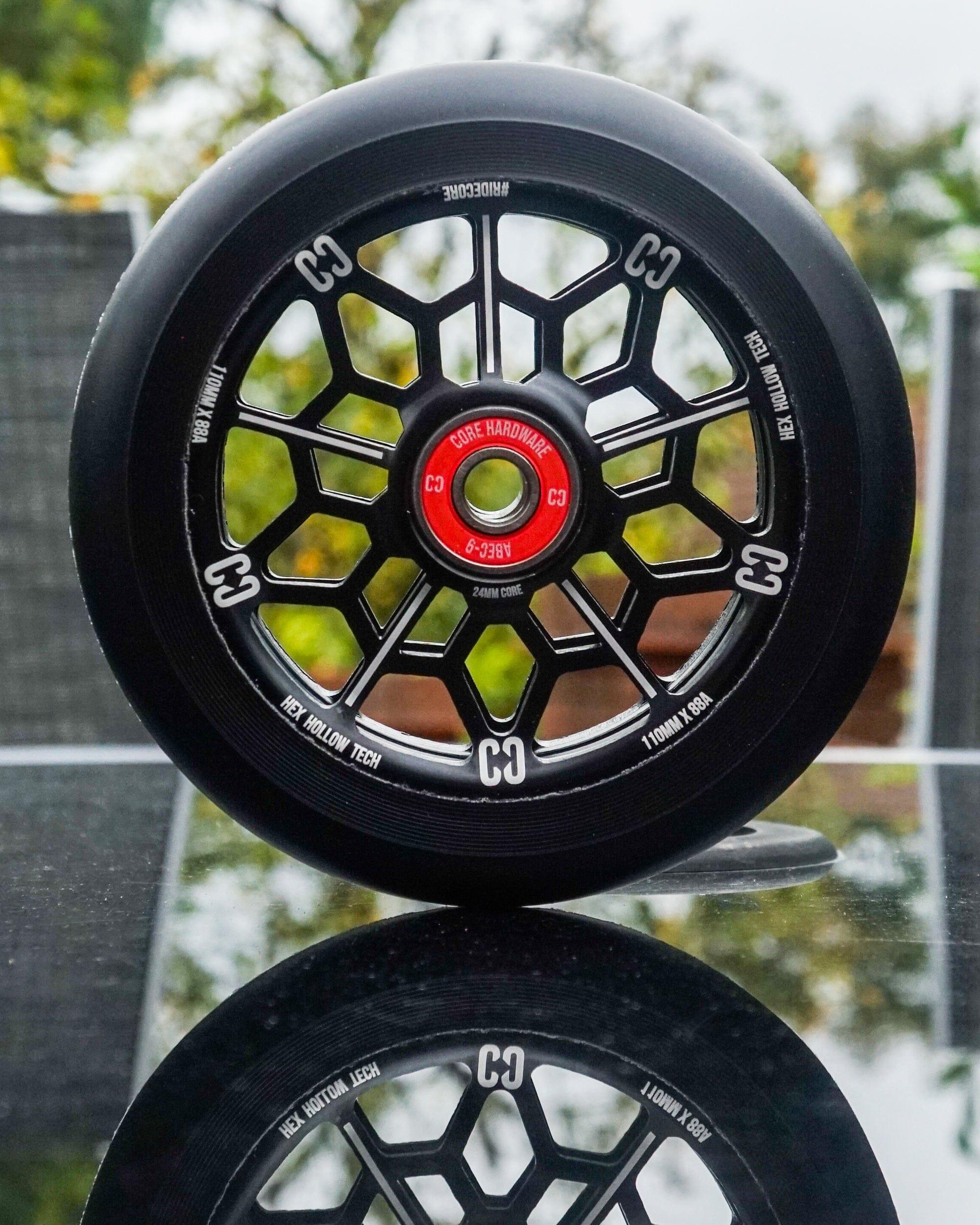 CORE Hollowcore Hex 110 Stuntstep wiel Black 6/7