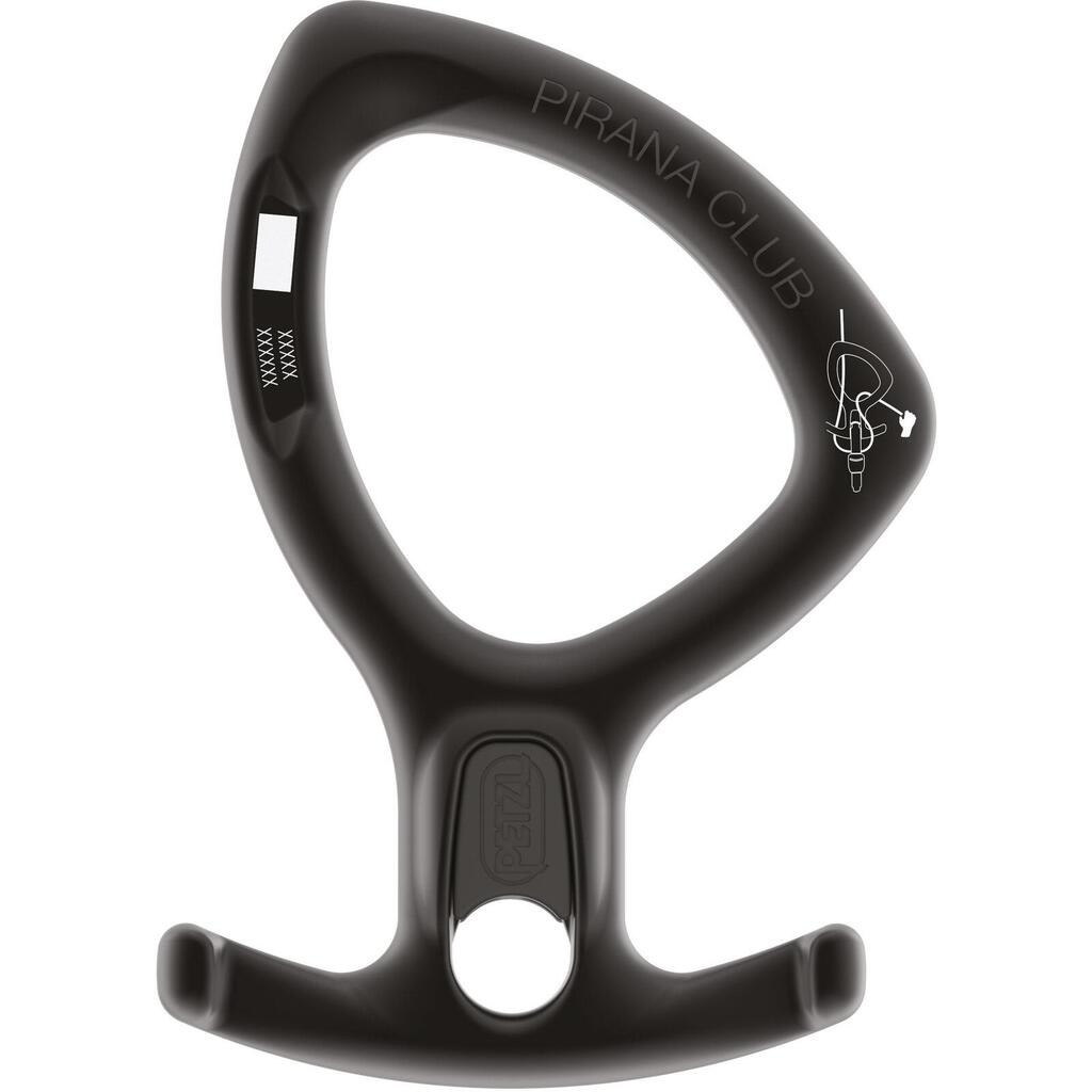 Petzl Pirana Club — Modular Braking Descender, Black