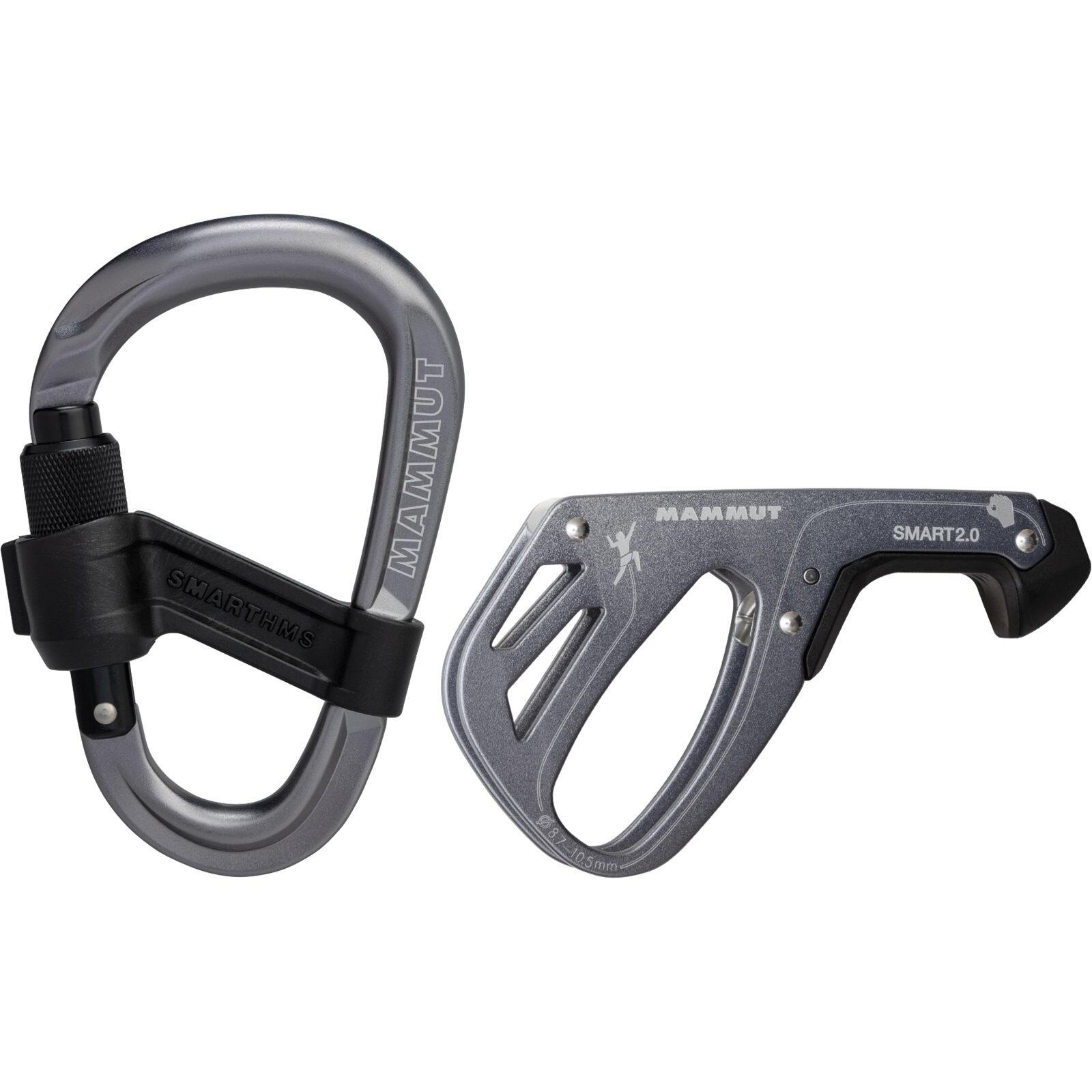 Assureur Mammut Smart 2.0 Belay Package gris léger aluminium 1/2