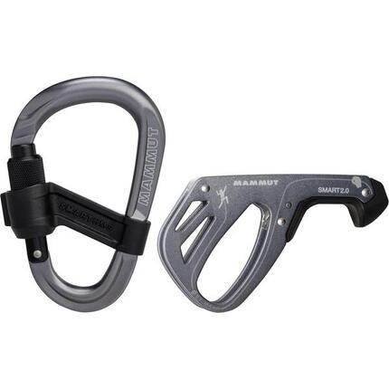 Assureur Mammut Smart 2.0 Belay Package gris léger aluminium