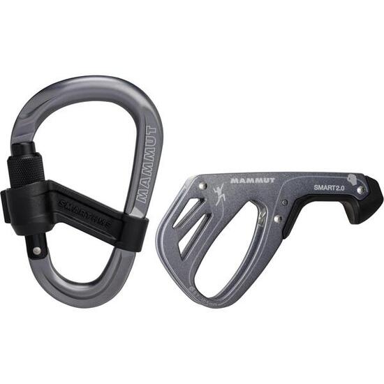 Assureur Mammut Smart 2.0 Belay Package gris léger aluminium