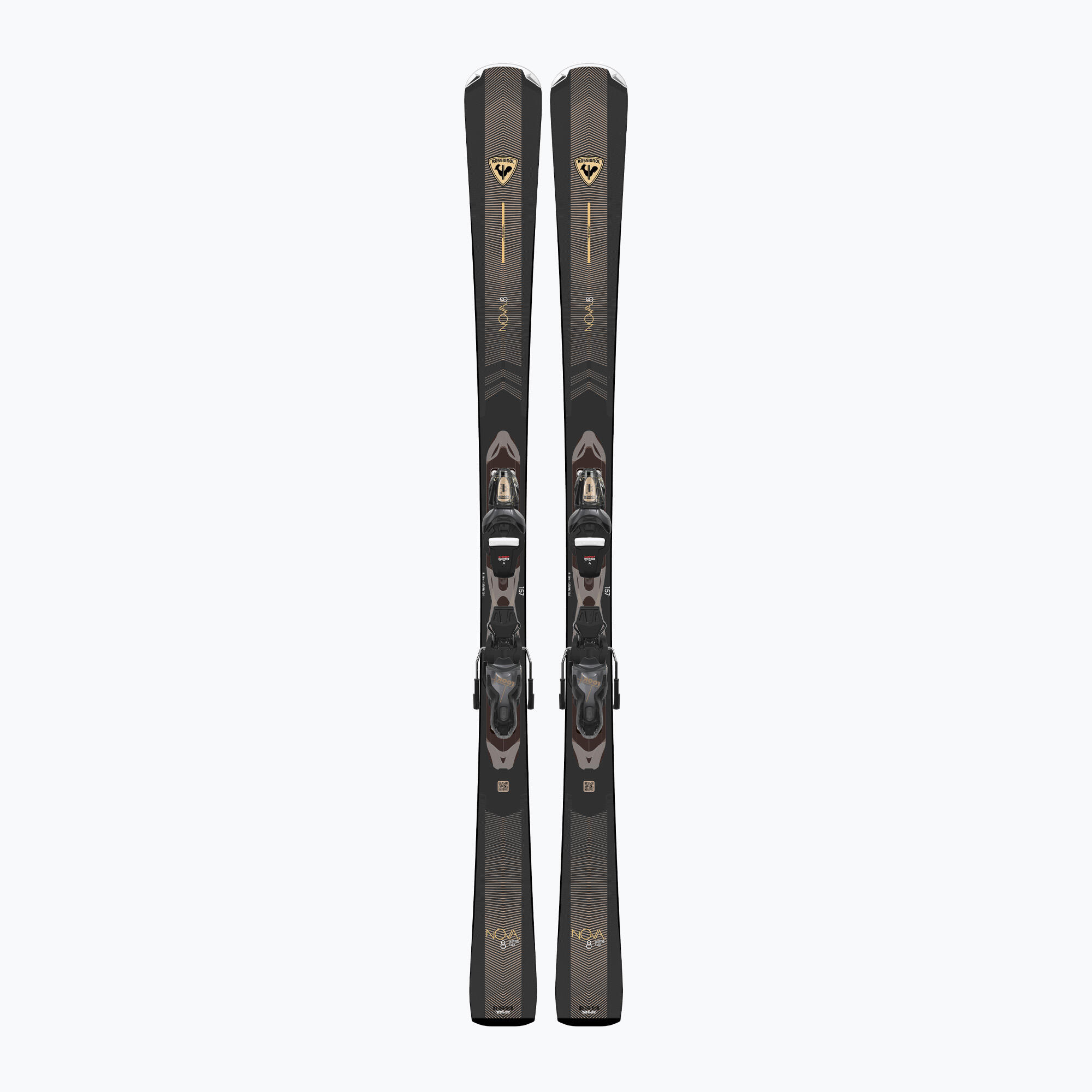 Esquis downhill femininos Rossignol Nova 7 LTD RTL + fixações Xpress W 11 GW 2/2