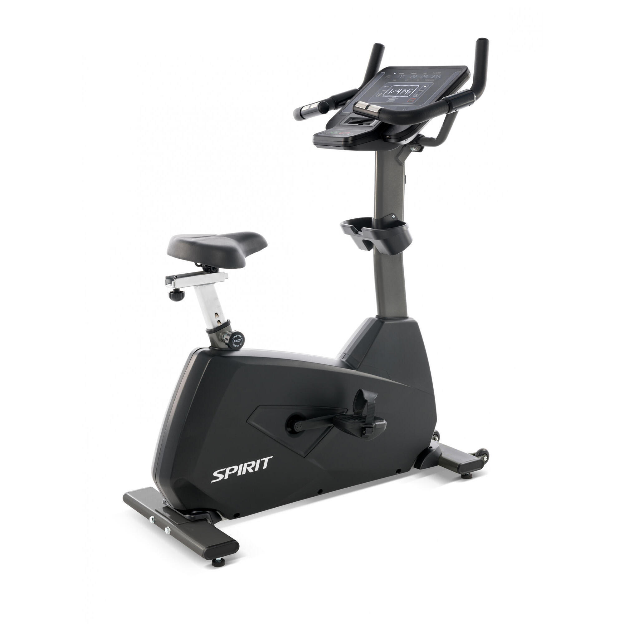 Spirit - Spirit - Vélo Droit Cu800+ - Vélo D'Appartement - Noir - Taille Unique - Decathlon