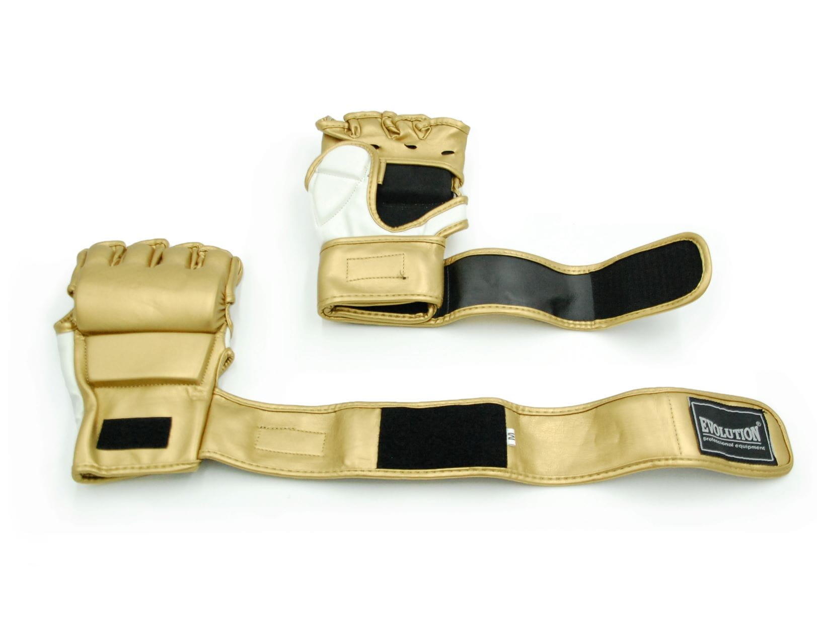 Rękawice sparingowe MMA Evolution Professional Equipment Gold 5/5