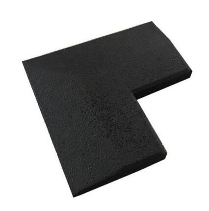 Fitness Vloer Hoekprofiel 20mm Rubber