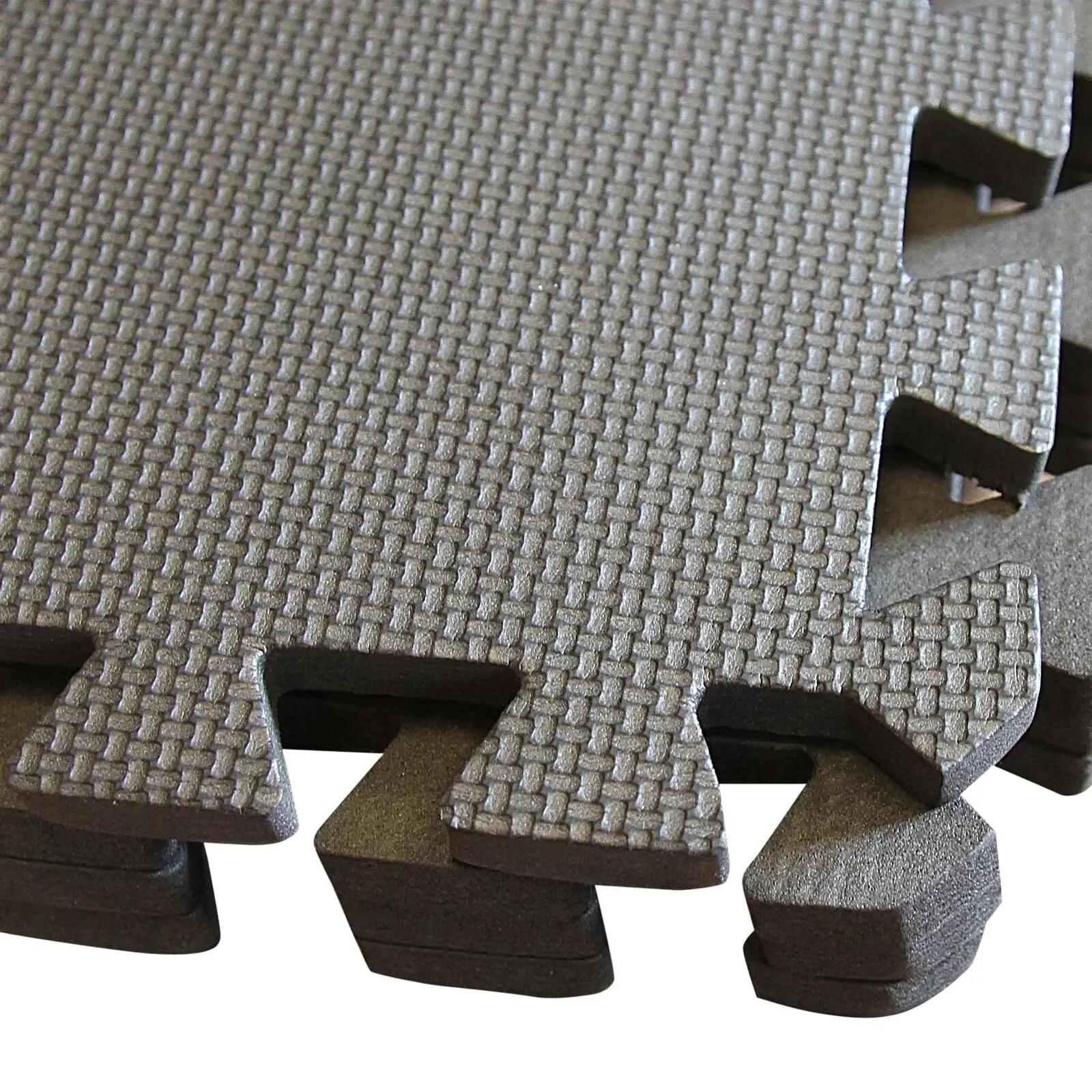 Mata ochronna Body Sculpture Puzzle czarna 4 sztuki 5/5