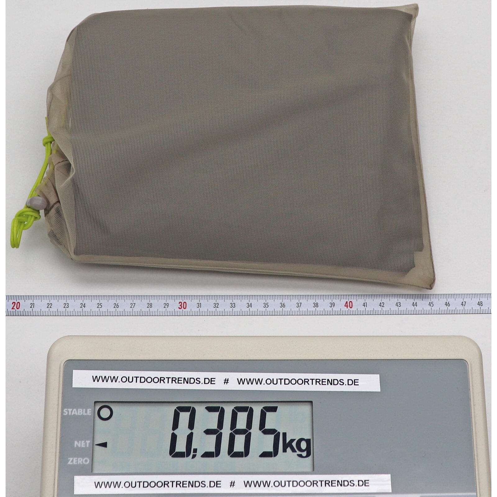 Tappetino Vaude FP Space Seamless 1-2 persone grigio 3/3