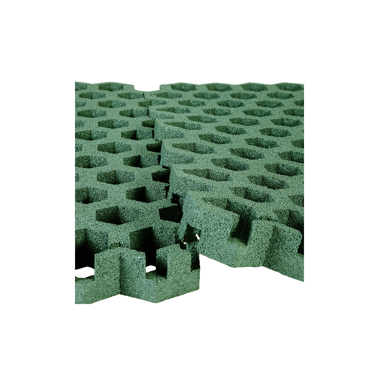 Rasengitter Hexagon Grün 6,5 cm Klettern Unisex Grün 2/4