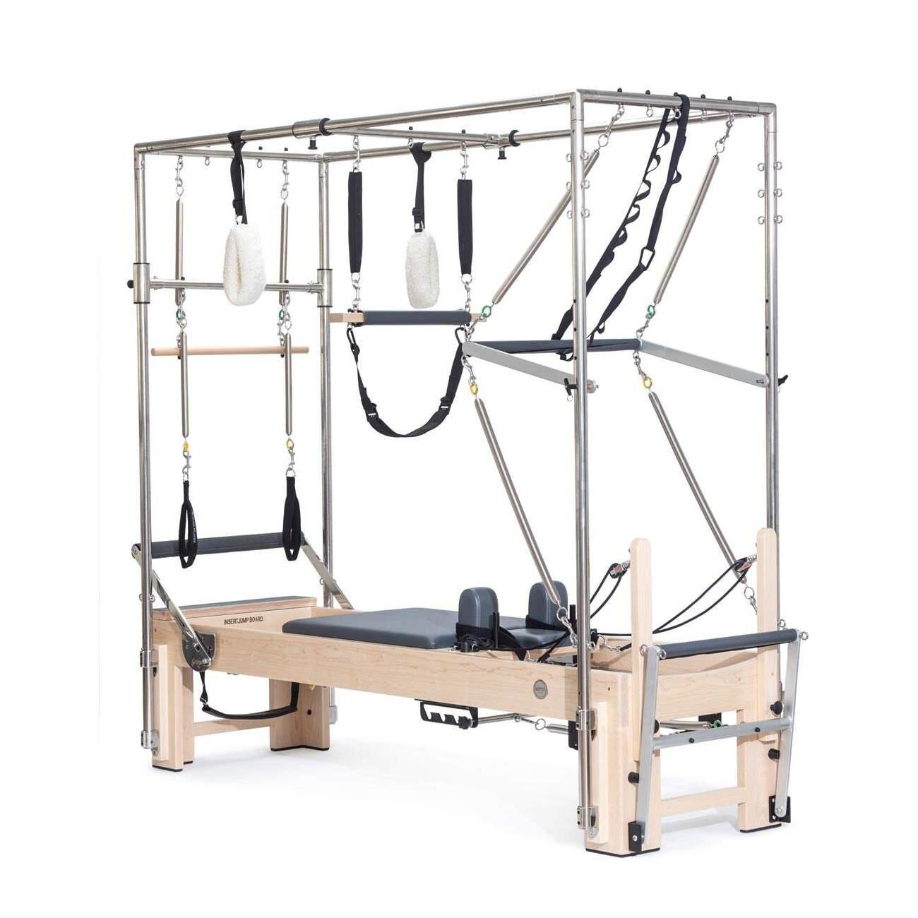 Cadillac Reformer de Pilates Elina Pilates de madera Elite Gris 2/5