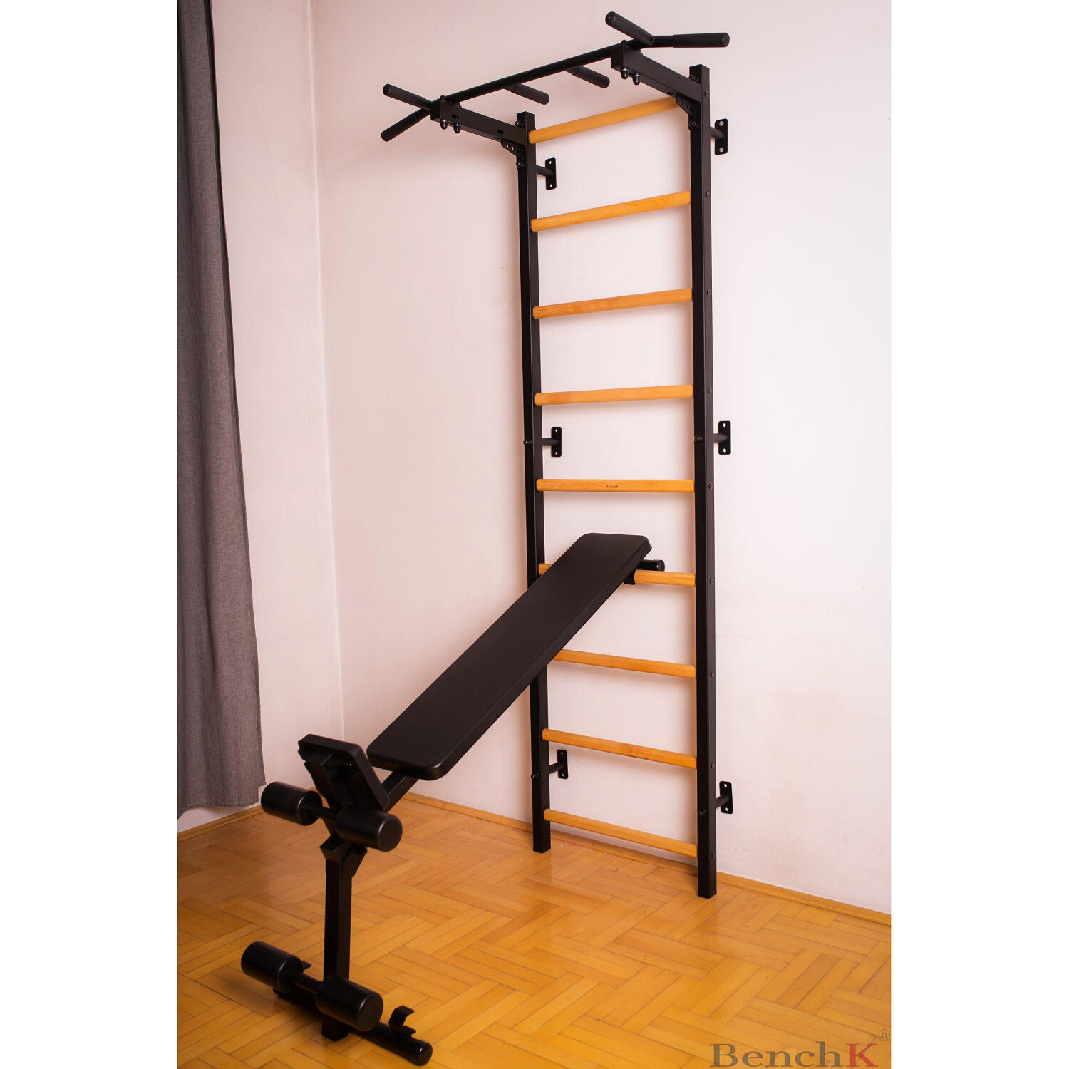 Wall Bars Fitness-System 323 313B, black Turnen / Kunstturnen Unisex 5/6