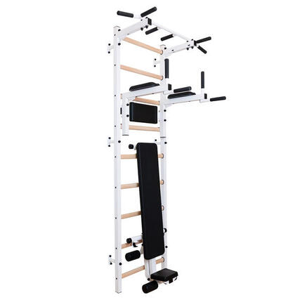 Sprossenwand Fitness-System 723 732W, Weiß Turnen Unisex 732W