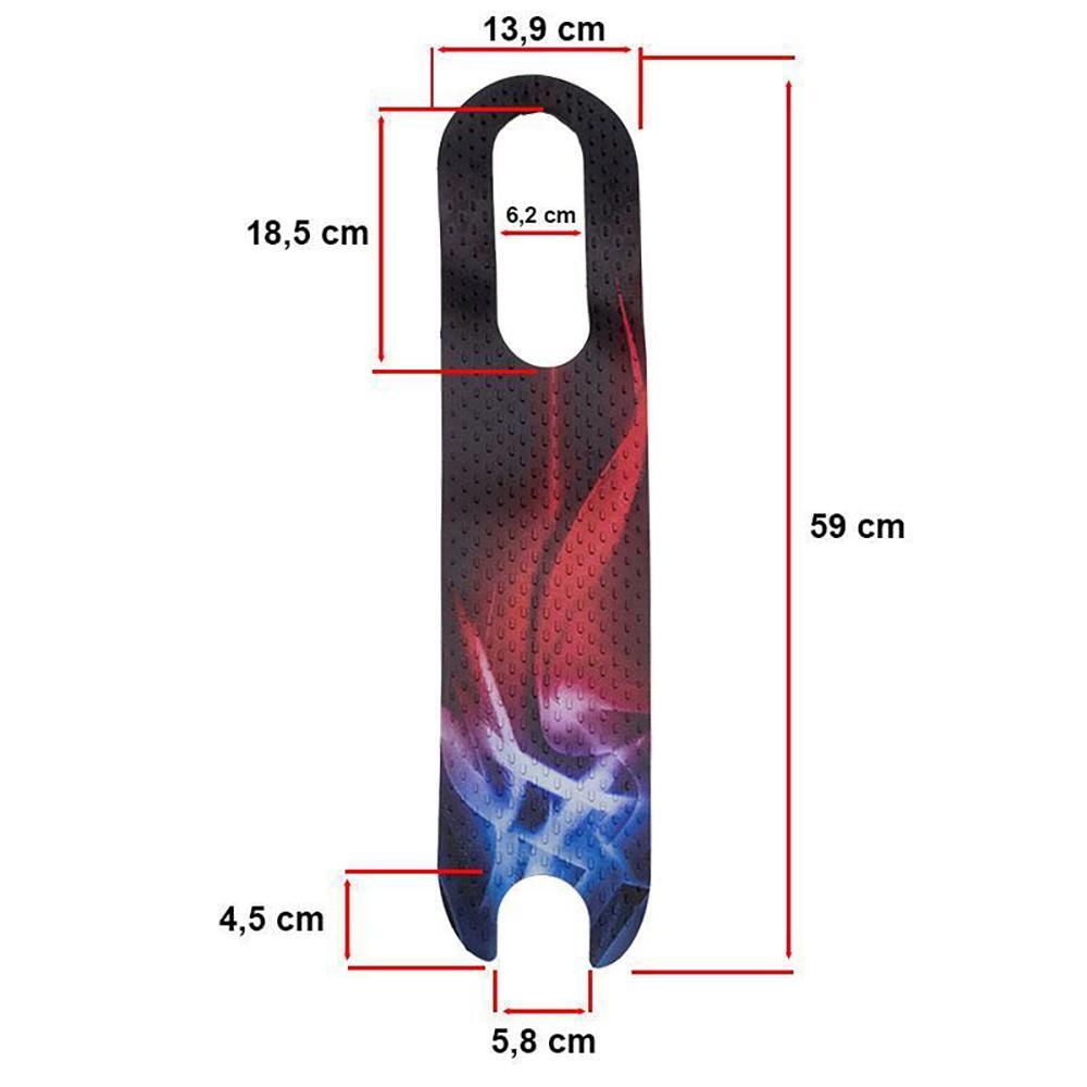 Base PVC antideslizante Blue and Flame para Xiaomi - Modelo 2 Ewheel 2/3