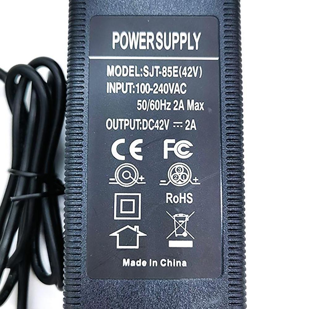 Cargador 36v (salida 42v) 2A conector XLR Ewheel 4/5