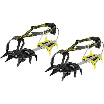 Steigeisen Alpinist Combi black-yellow