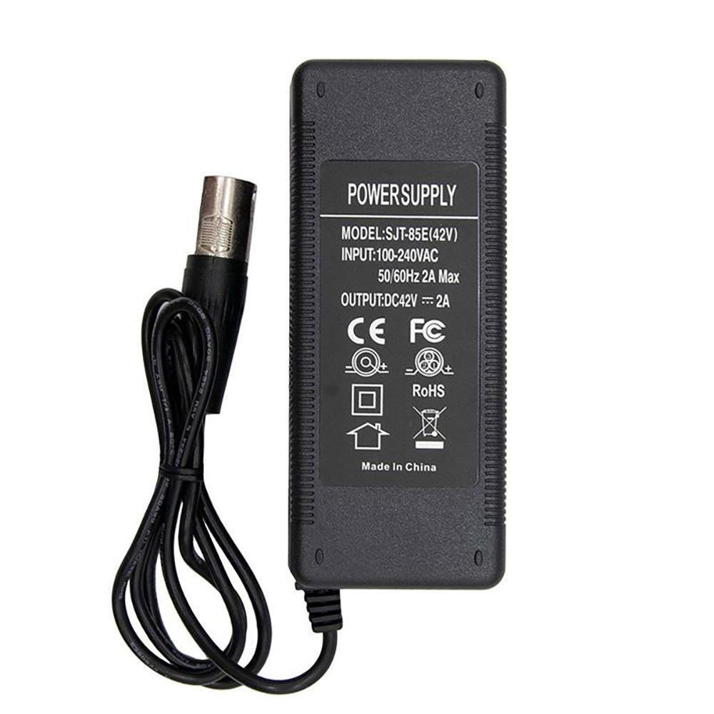 Cargador 36v (salida 42v) 2A conector XLR Ewheel 2/5