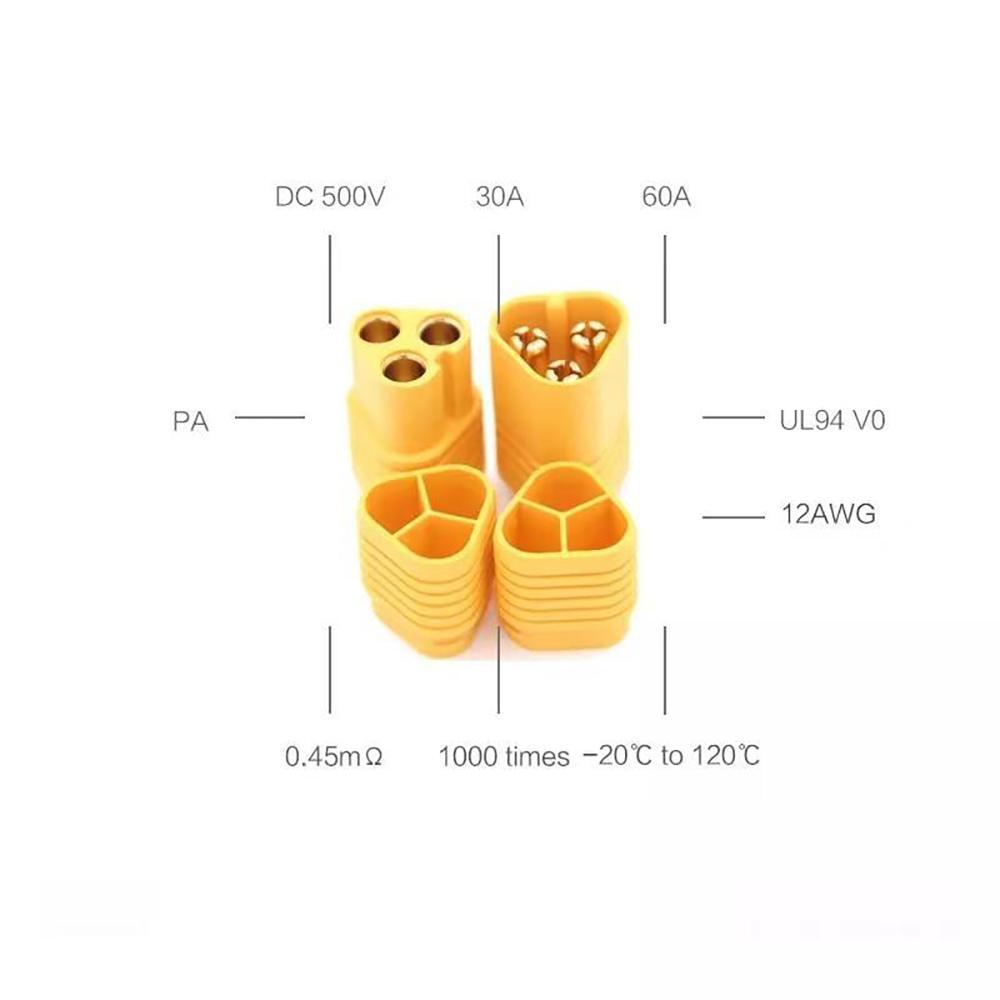 Conector MT60 Amass - 10F Ewheel 3/5