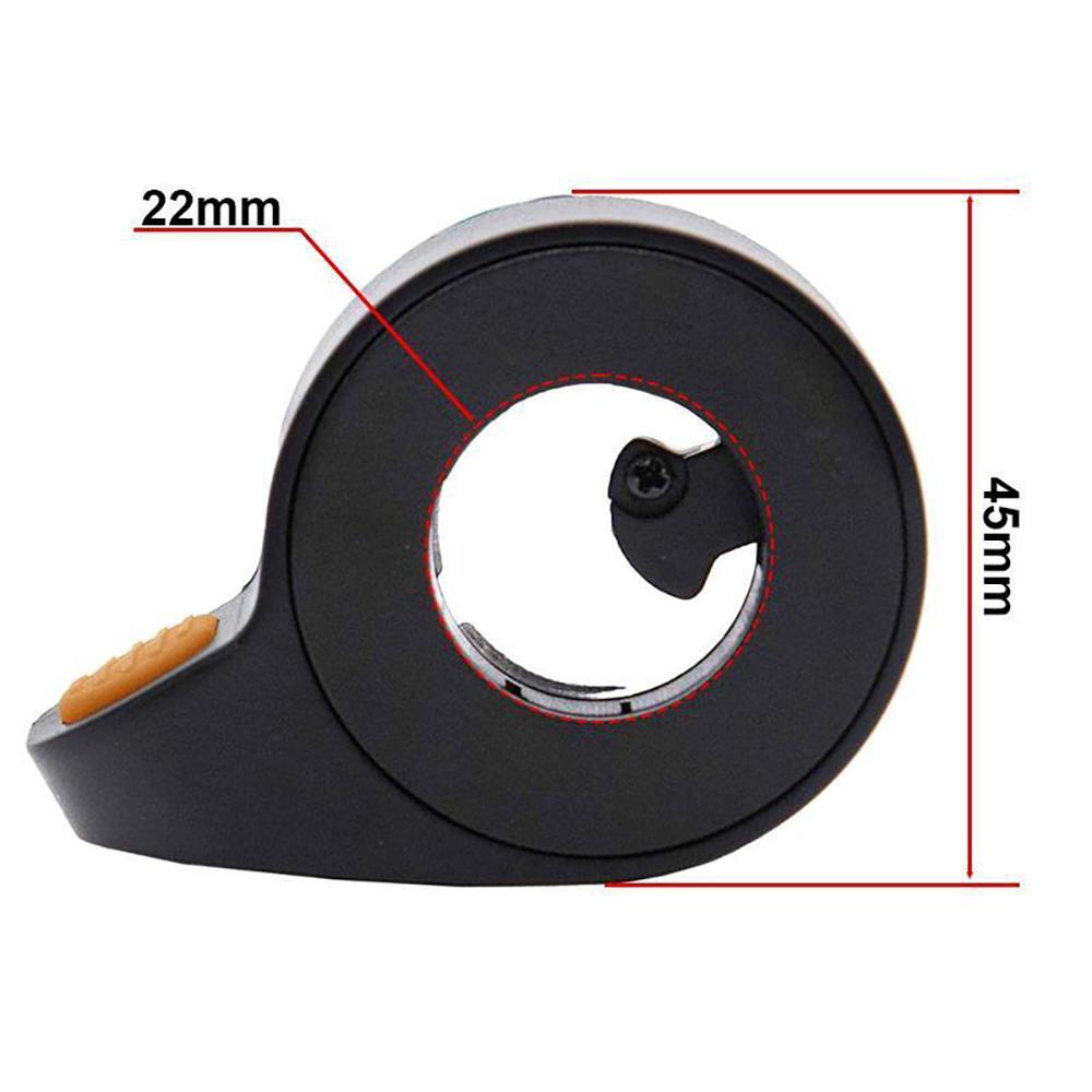 Acelerador para patinete Ninebot Serie F y D naranja - Conector JST ZH Ewheel 3/5